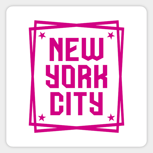 New York City Magnet by colorsplash